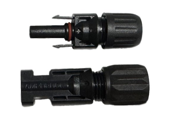 画像2: ソーラーパネル 接続用 10個セット MC4型 コネクタ アンフェノール ジャパン Amphenol Japan DC1500V DC国際規格 PV-CC 認定品 (2)