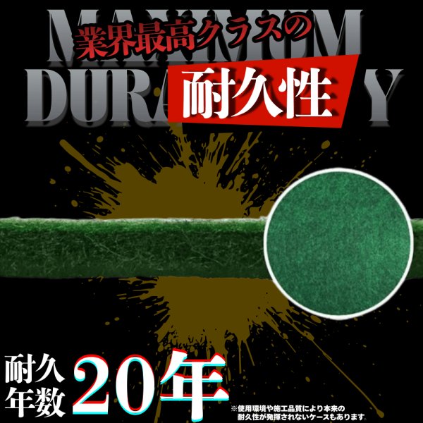 画像3: ハットク® 防草シート 耐用年数20年 幅1.1m×35m 幅2.2m×30m 600g/m2 10坪 6坪 PET素材 不織布 厚み約2.6mm (3)