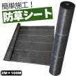 画像1: 畑 防草シート 幅2ｍ×100ｍ 100g/㎡ 200平米 農地 200㎡ 園芸用 農業用 30坪 (1)