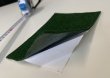 画像2: ハットク® ピン止め粘着テープ 緑 防草シート用シール 防草シール 粘着テープ 幅10cm×15cm 防草シートピン固定用 50枚 100枚 (2)