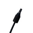 画像5: 1500V 2in1ケーブル 分岐ケーブル 2組セット 両側MC4型 オスメスセット コネクタ付 太陽光発電用 ソーラーパネル 電線 (5)