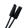 画像4: 1500V 2in1ケーブル 分岐ケーブル 2組セット 両側MC4型 オスメスセット コネクタ付 太陽光発電用 ソーラーパネル 電線 (4)