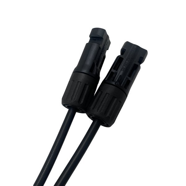 画像4: 1500V 2in1ケーブル 分岐ケーブル 2組セット 両側MC4型 オスメスセット コネクタ付 太陽光発電用 ソーラーパネル 電線 (4)